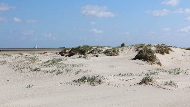 Sandstrände und Surfbreaks an der dänischen Nordsee
